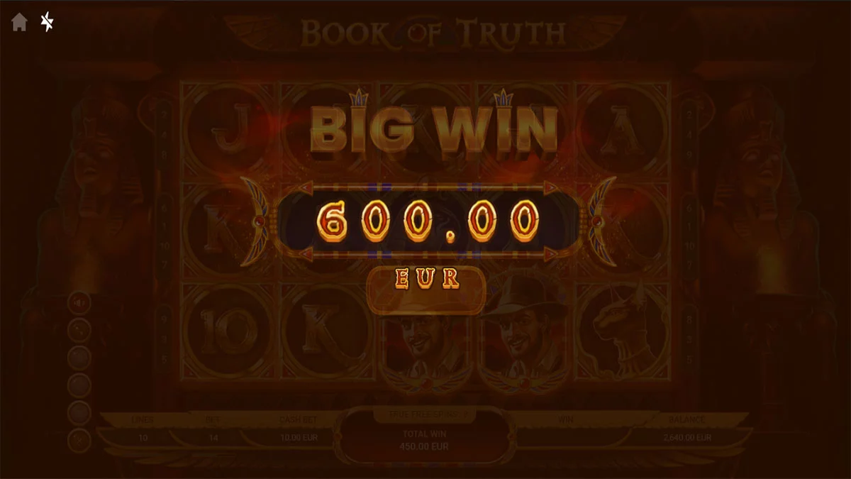 Book of Truth Big Win