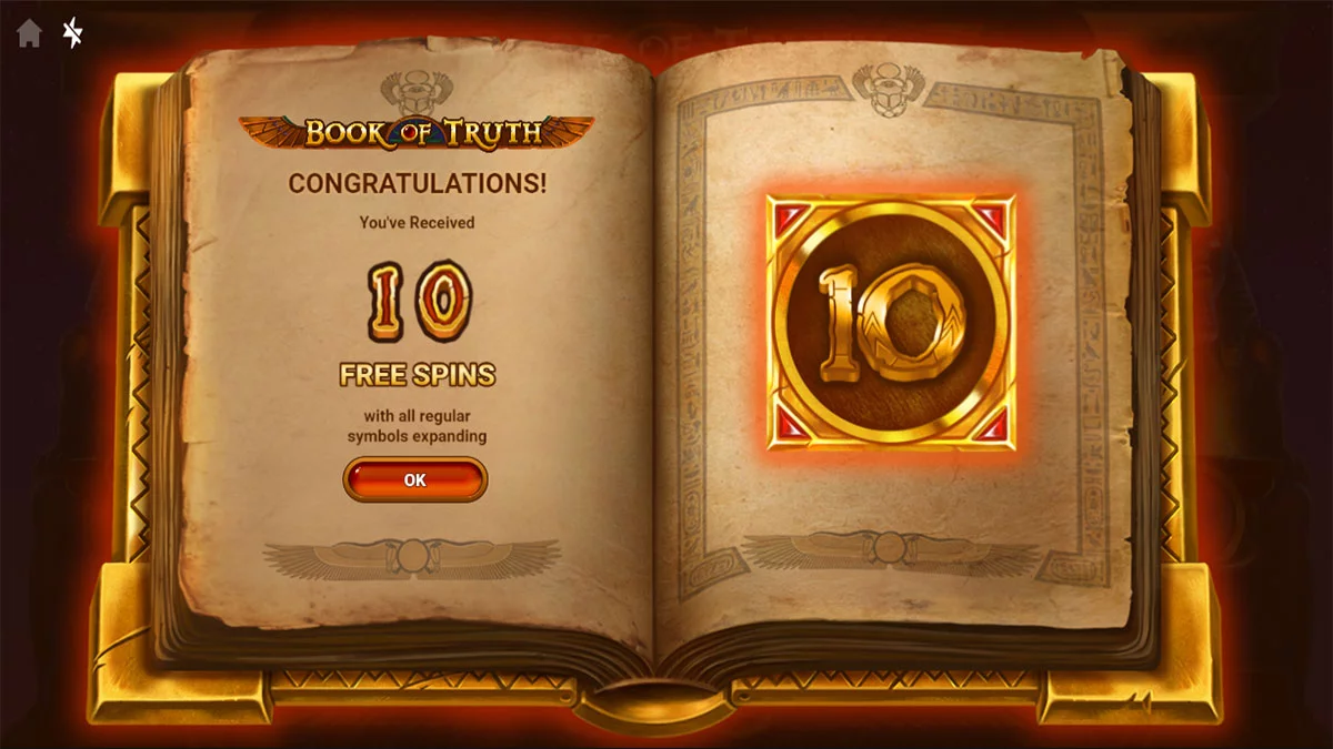 Book of Truth Free Spins