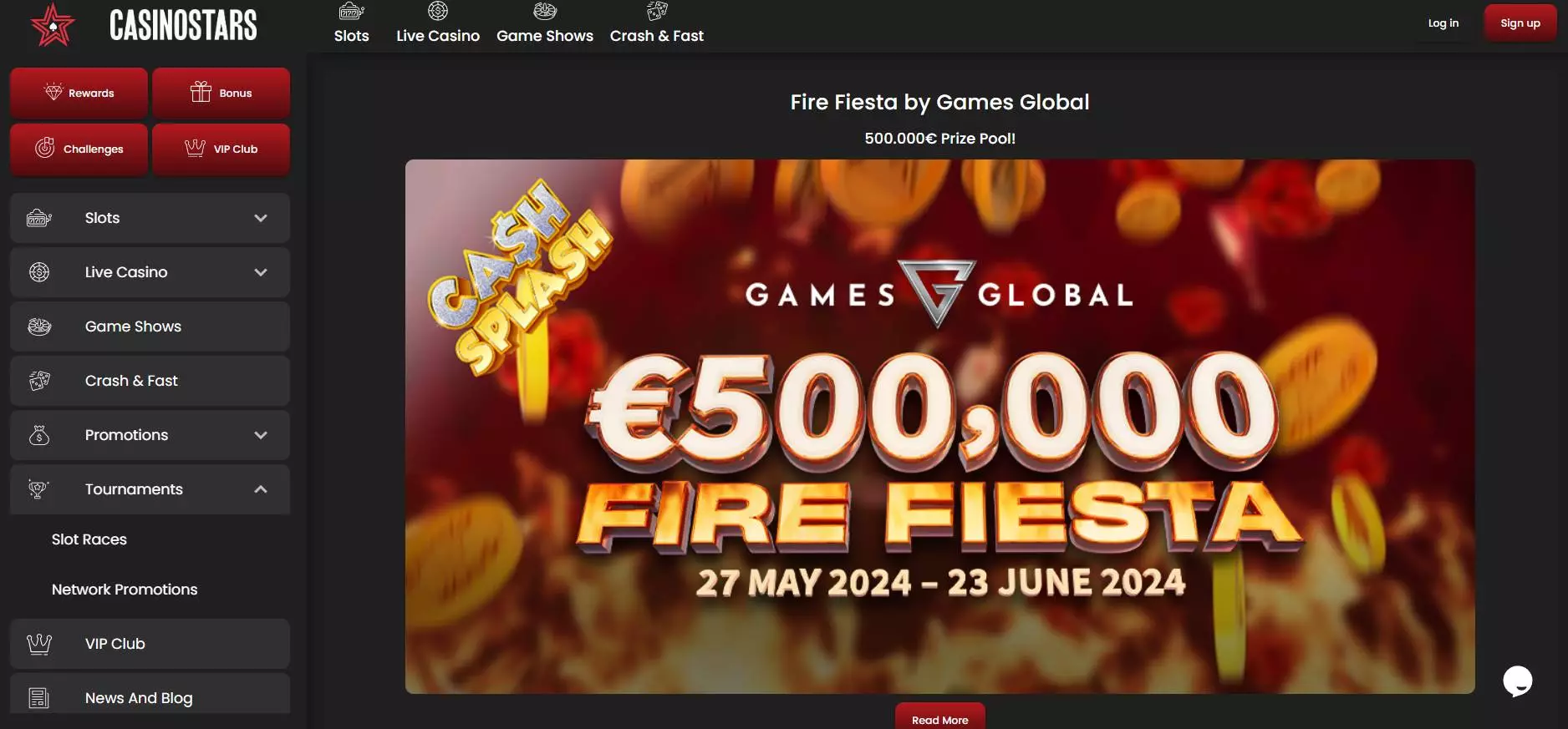 Casinostars Casino Tournaments