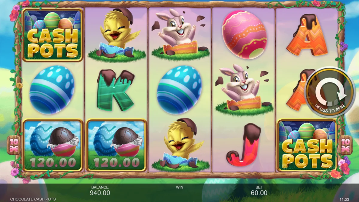 Chocolate Cash Pots Base Play