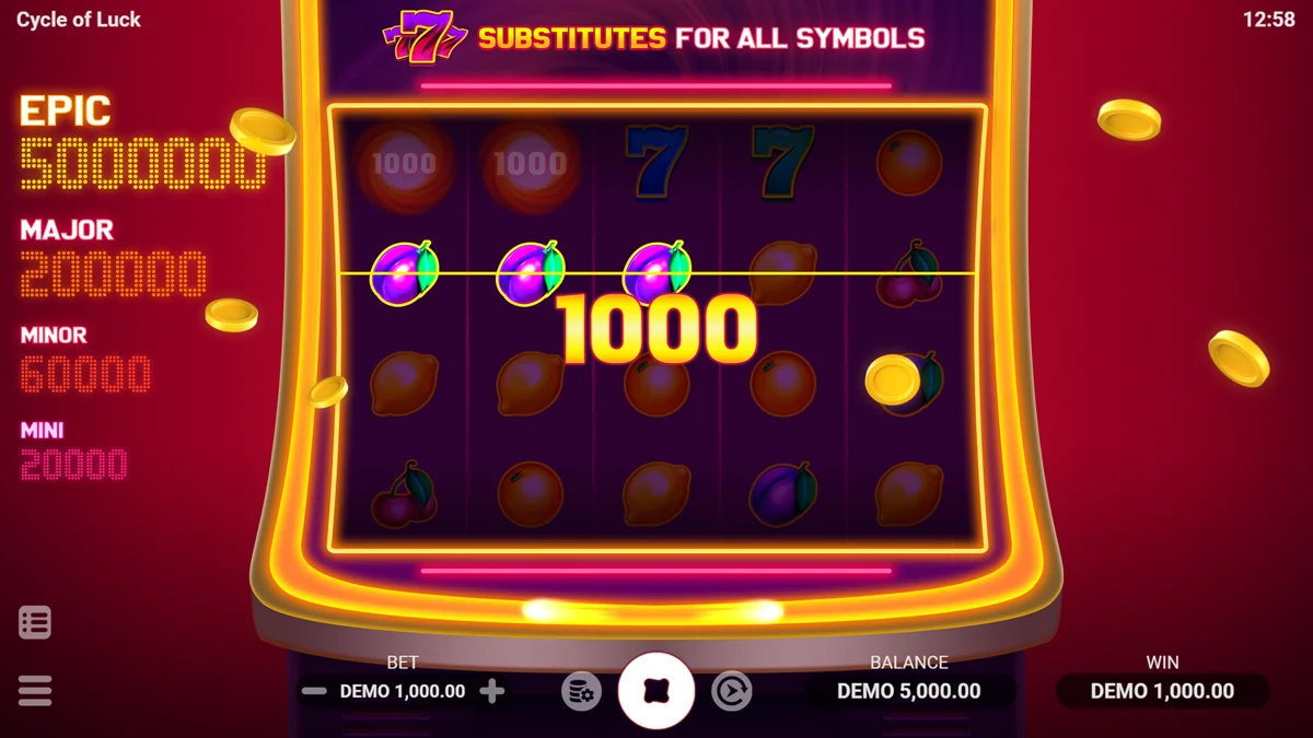 Cycle of Luck Win