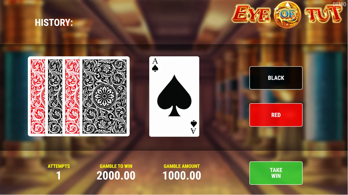 Eye Of Tut Gamble Round