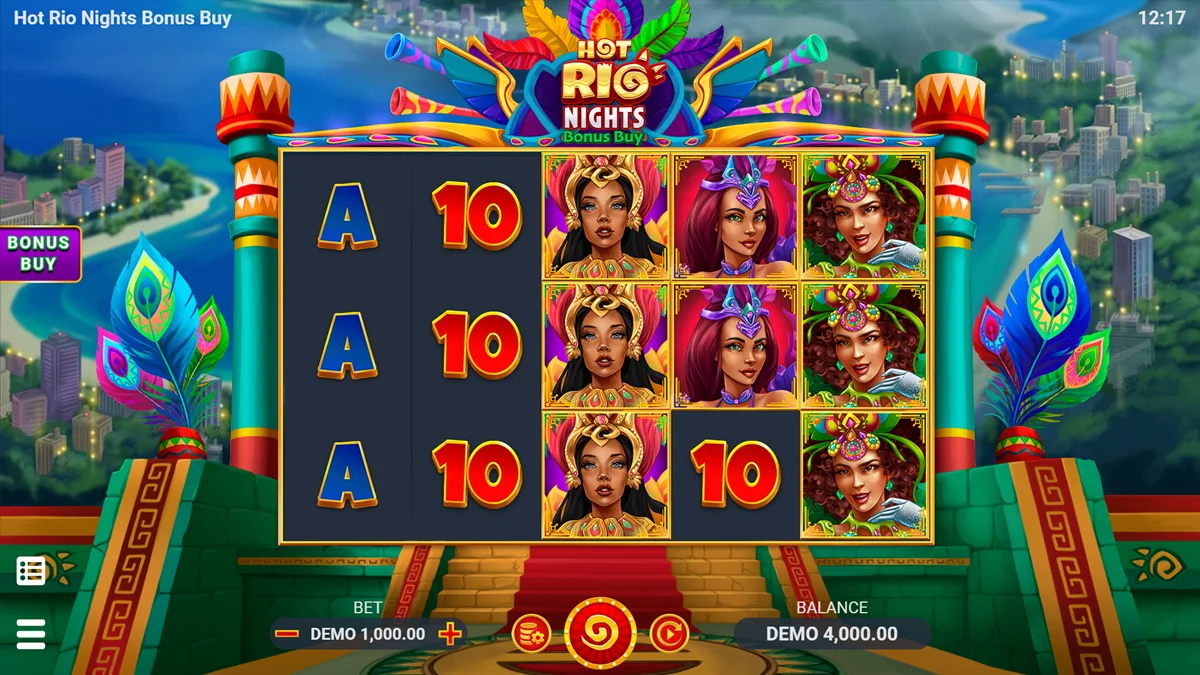 Hot Rio Nights Bonus Buy Base Play