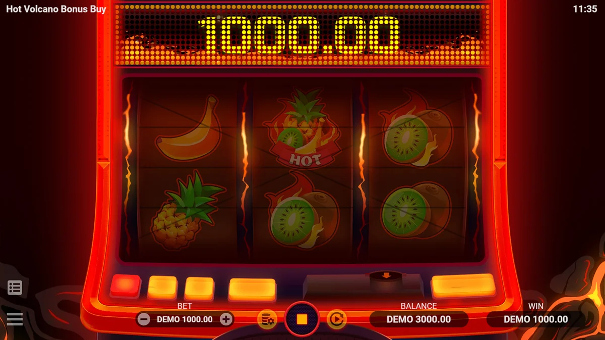 Hot Volcano Bonus Buy Win