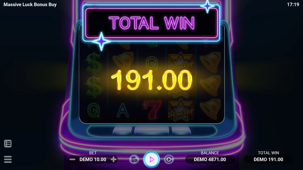 Massive Luck Bonus Buy Win