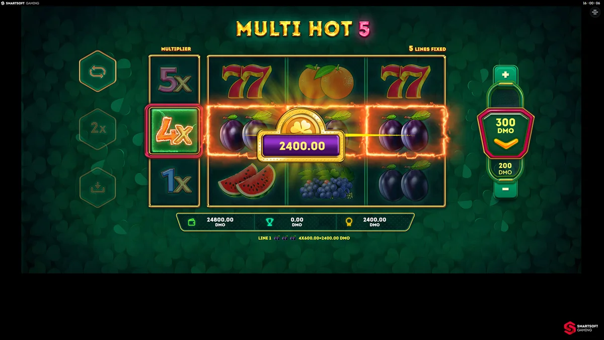 Multi Hot 5 Slot Win