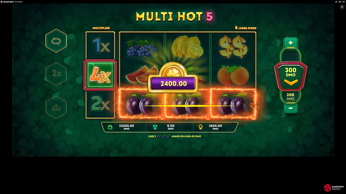 Multi Hot 5 Slot Multiplier