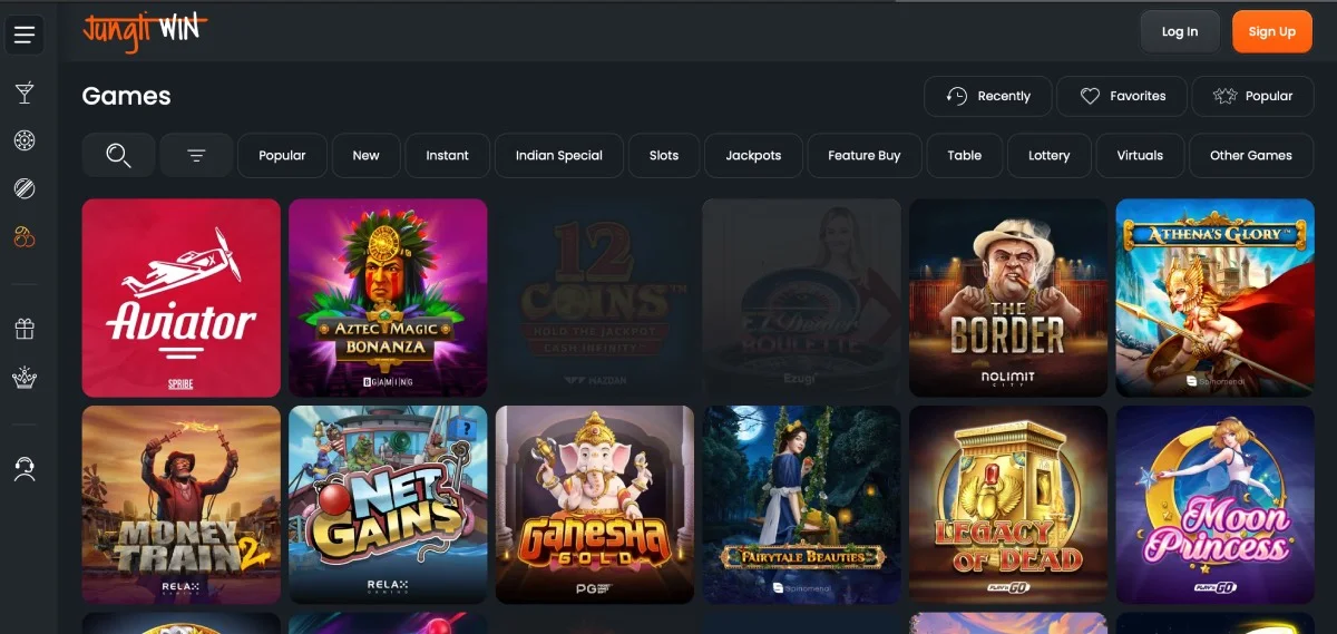JungliWin Casino Games