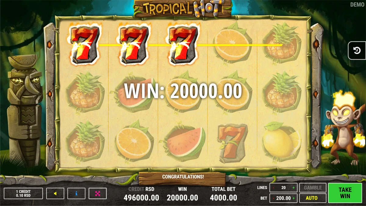 Tropical Hot Win