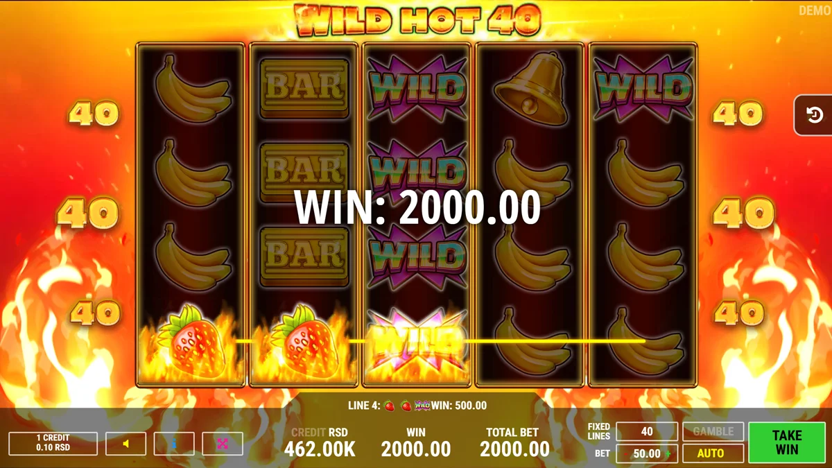 Wild Hot 40 Win