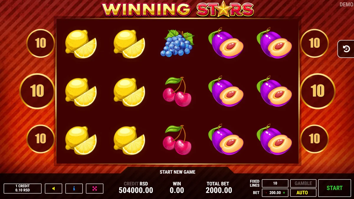 Winning Stars Base Play