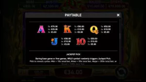 Adventures of Lil Red Paytable 2