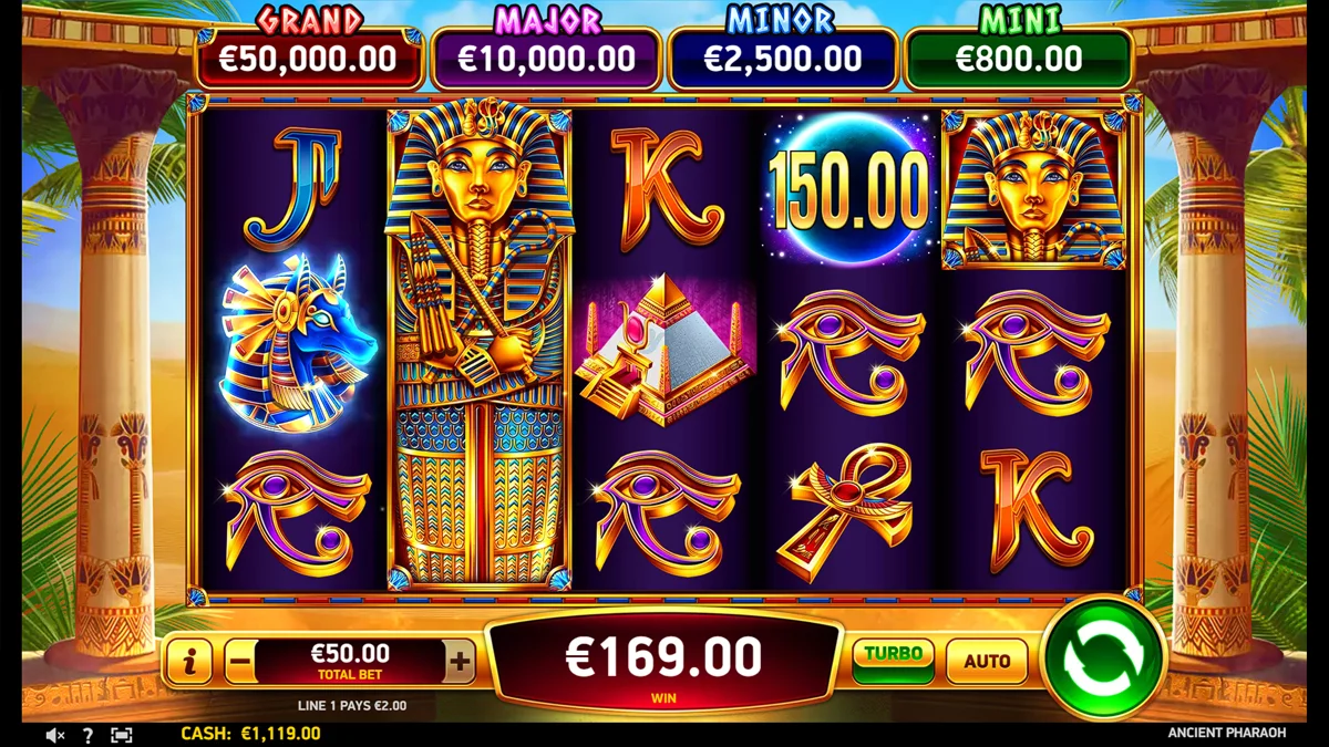 Ancient Pharaoh Win