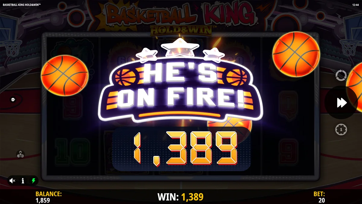 Basketball King Hold and Win big win