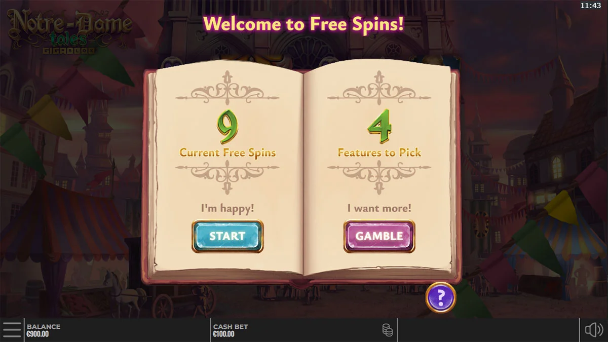 Notre Dame Tales GigaBlox Bonus Buy