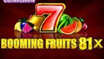 Booming Fruits 81x by 1spin4win
