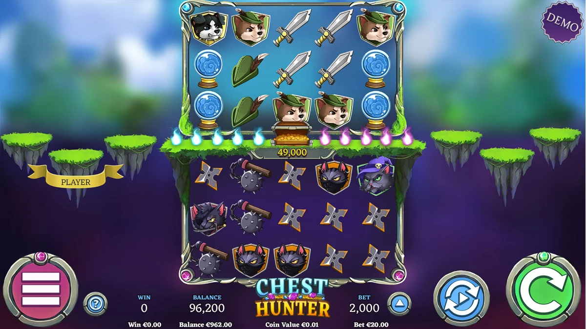 Chest Hunter Base Play