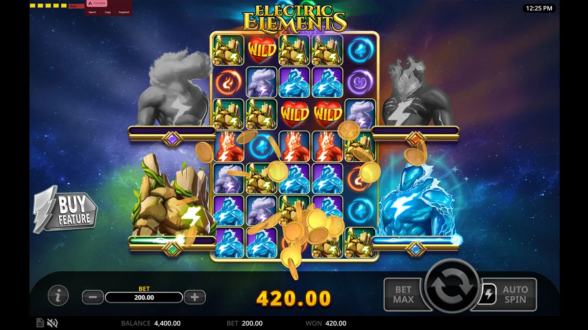 Electric Elements Win