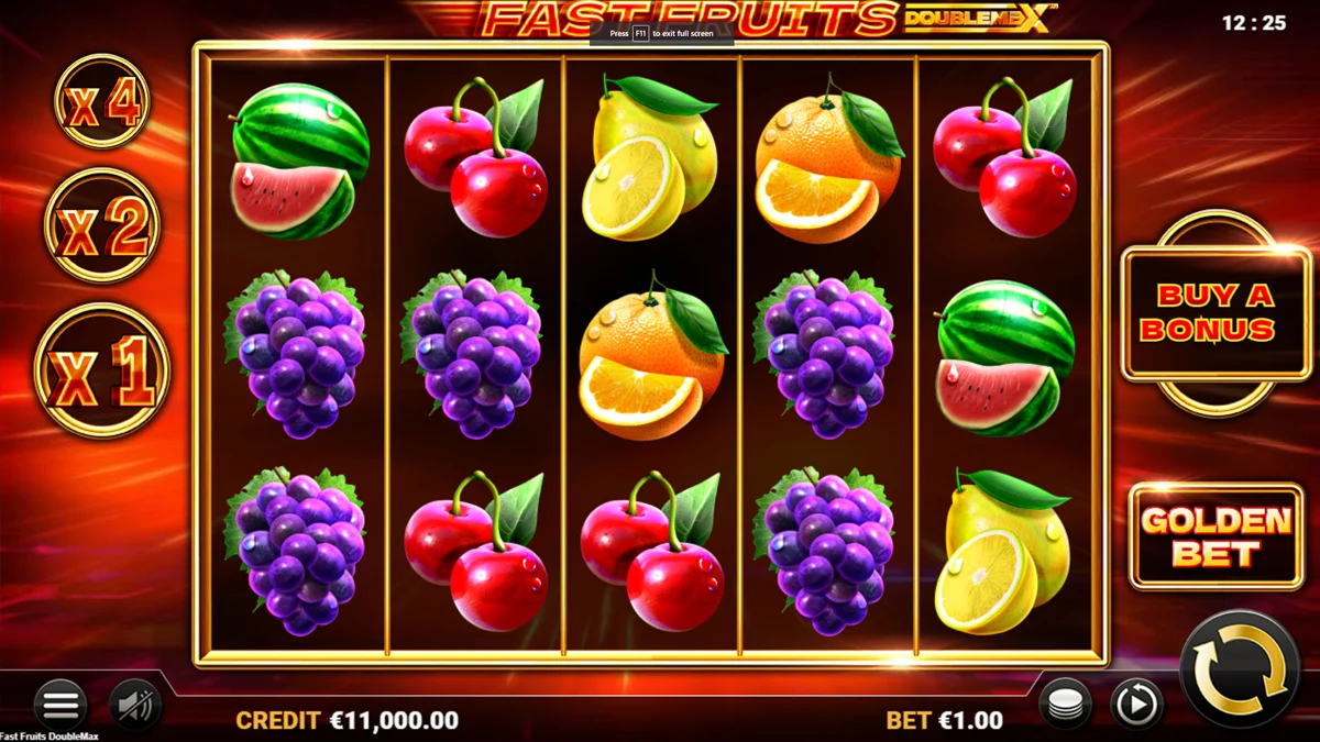 Fast Fruits DoubleMax Normal Play