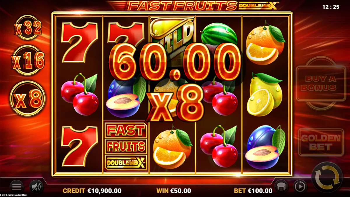 Fast Fruits DoubleMax Small Win