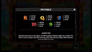 He He Yang Paytable 2