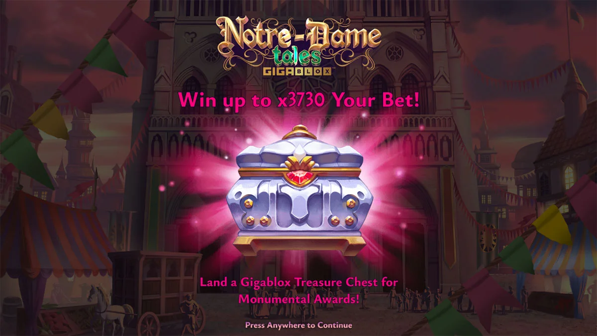 Notre Dame Tales GigaBlox Homescreen