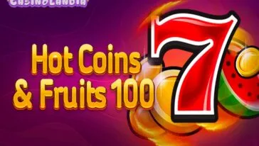 Hot Coins & Fruits 100 by 1spin4win