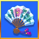 Japanese Coin Hold The Spin Symbol Fan