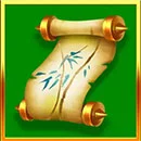 Japanese Coin Hold The Spin Symbol Scroll