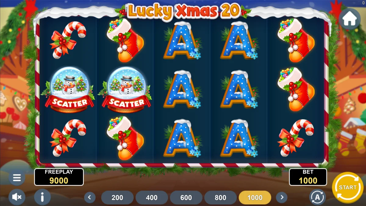 Lucky Xmas 20 Base Play