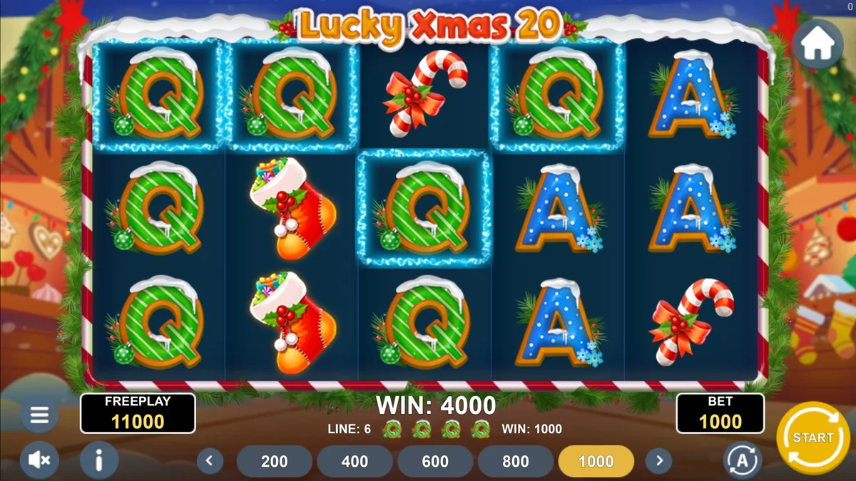 Lucky Xmas 20 Win
