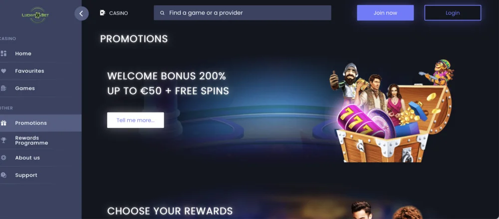 LuckyPokerBet Casino Welcome Promo