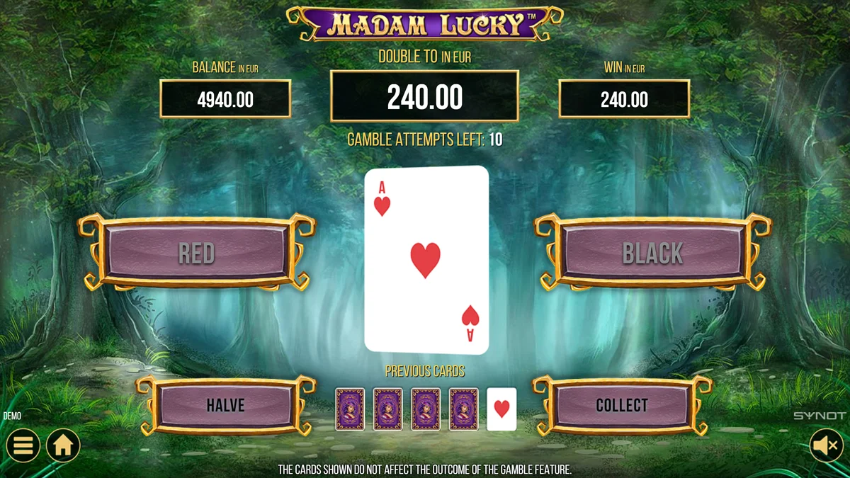 Madam Lucky Gamble Round