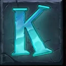 Power of Merlin Megaways Symbol K