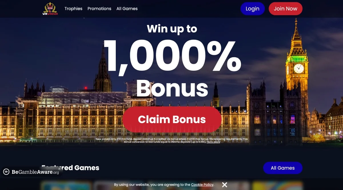 Win Windsor Casino Homepage