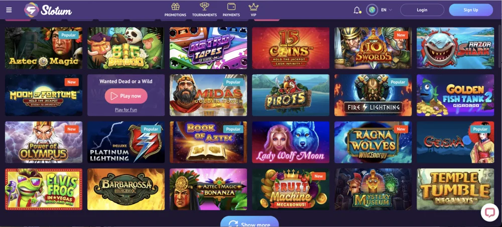 Slotum Casino Slots