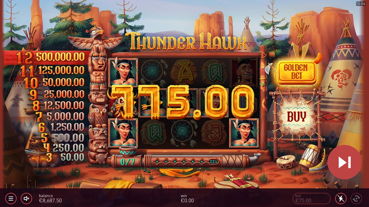 Thunder Hawk Small Win