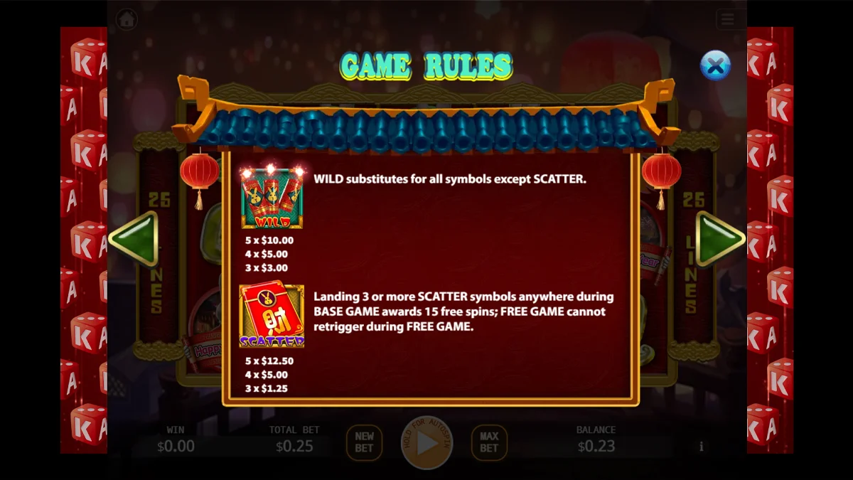 Year of the Rabbit Special Symbols