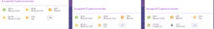 Ctyptocurrencies Comparsion