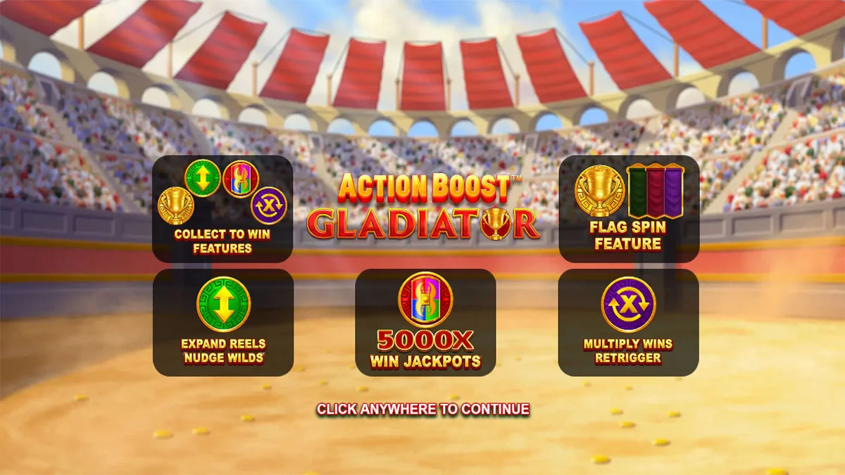 Action Boost Gladiator Homescreen