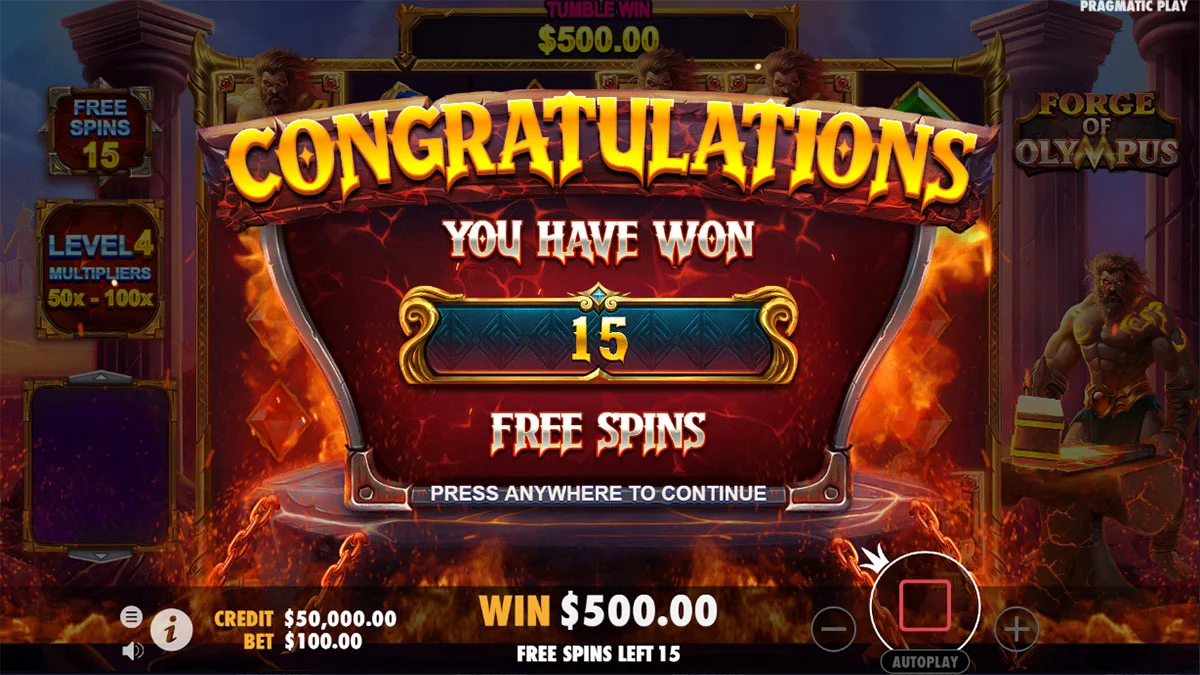 Forge of Olympus Bonus Buy