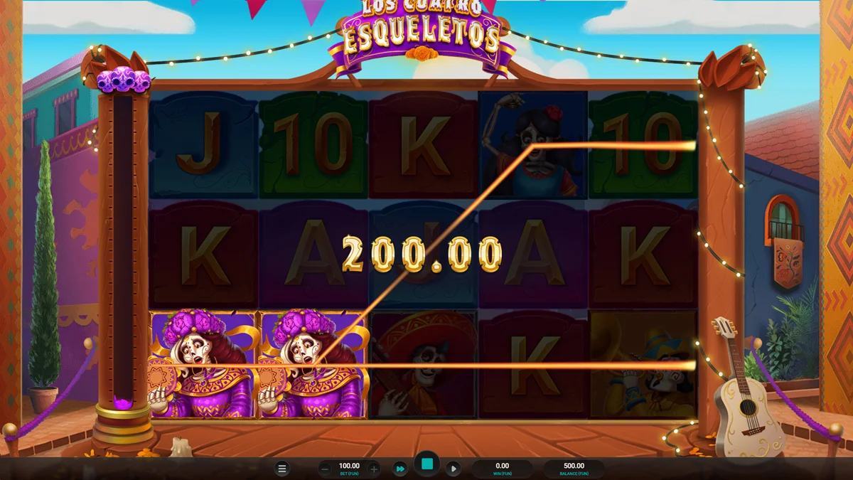 Los Cuatro Esqueletos 200 Win