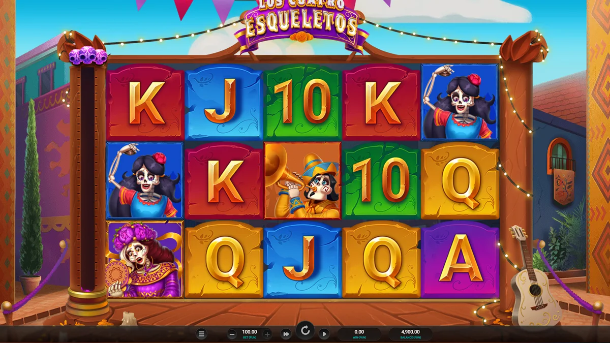 Los Cuatro Esqueletos Basic Play