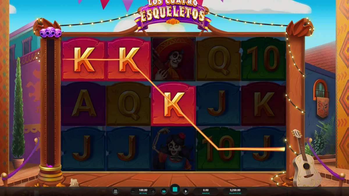 Los Cuatro Esqueletos Small Win