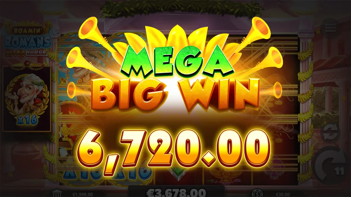 Roamin Romans UltraNudge Mega Win