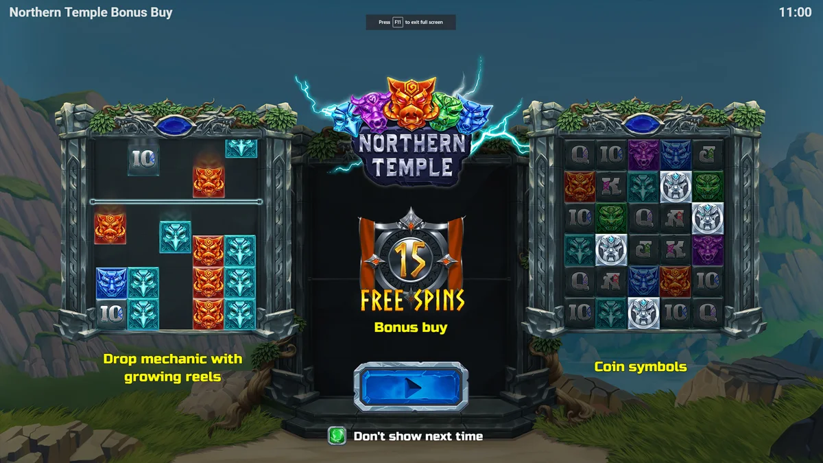 Northern Temple Homescreen