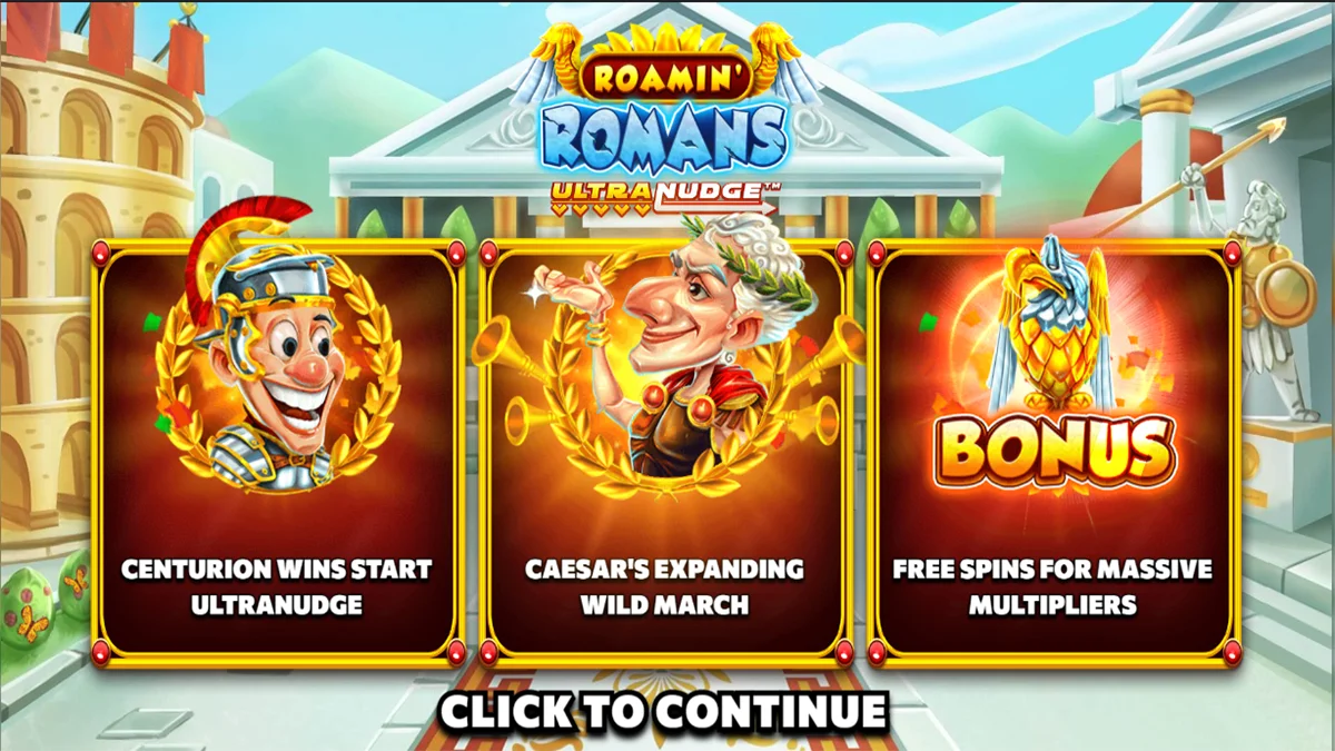 Roamin Romans UltraNudge Homescreen