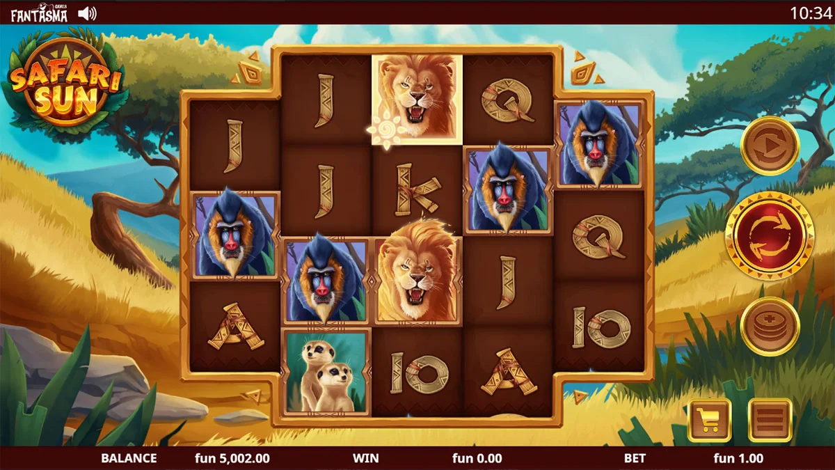 Safari Sun Homescreen