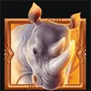 Safari Sun Symbol Rhino