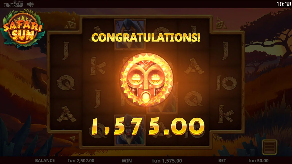 Safari Sun Total Win